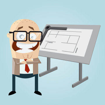 recommend clip art: architekt bauzeichner techniker bau