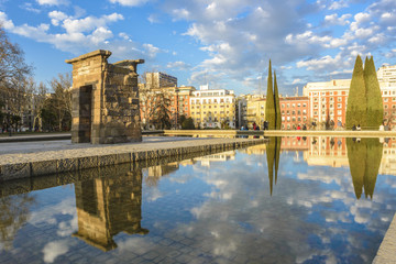 Obraz premium Templo de Debod, Madrid (España)
