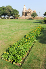 Temple of Khajuraho on India