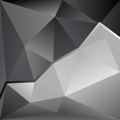 Fototapeta premium vector geometric polygon mountain background
