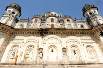 Fototapeta na wymiar Ancient Chhatri building at Khajuraho