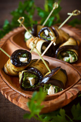 Eggplant rolls