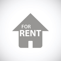 For rent black icon