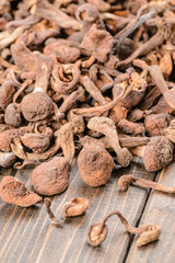 dried mushrooms