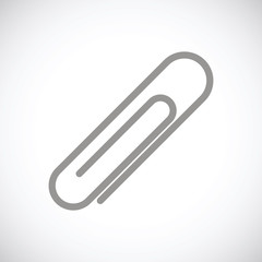 Clip black icon