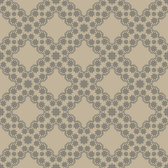 Brown seamless pattern