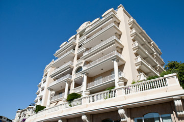 Big Apartments and tower in Monte Carlo Montaco also bay view