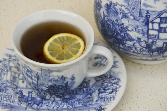 served tea