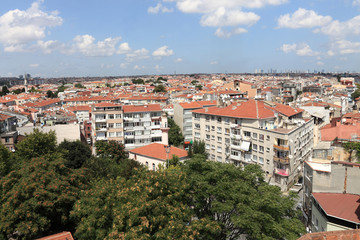 Fototapeta na wymiar Skyline of Istanbul