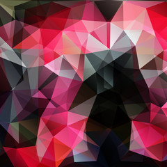Modern abstract polygonal colorful background