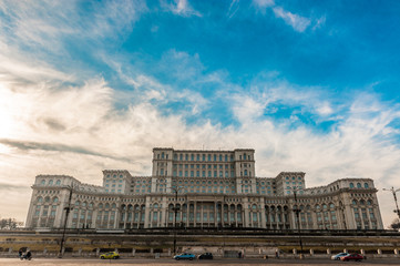 Palace of the Parliament in Bucharest, Romanian capital