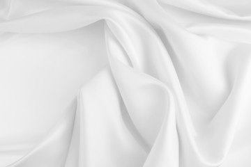 White silk material texture
