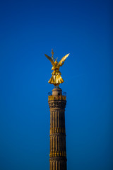 Victory Column Berlin.  statue of victory (siegessaule)