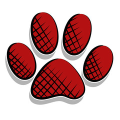 Paw print