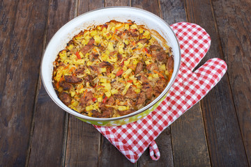 Meat stew with vegetables