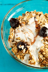 The rolled oats