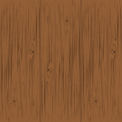 Brown wood texture, vector background