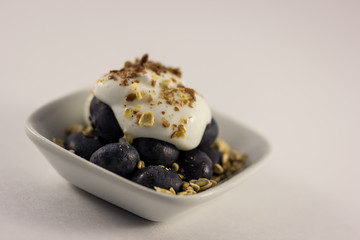 Blueberry and Yogurt Snack