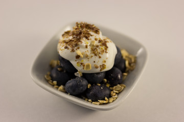 Blueberry and Yogurt Snack