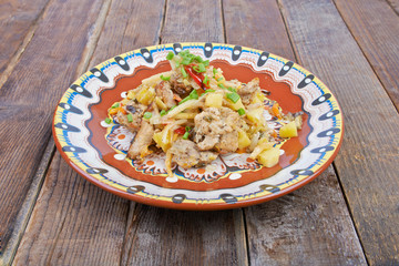 Meat stew with vegetables