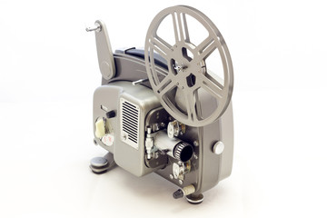 Naklejka premium Projector film video vintage