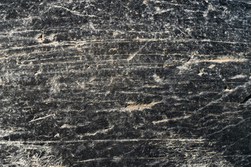 Close up of tire tread