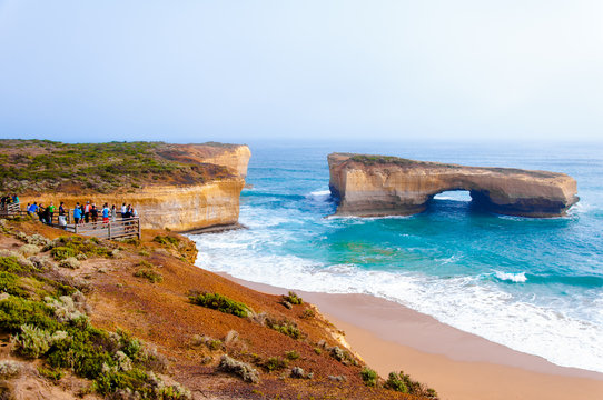 The Twelve Apostles by Great Ocean Road in Victoria, Australia