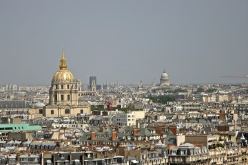 Fototapeta na wymiar Les toits de Paris