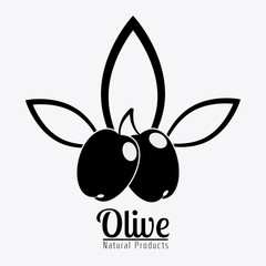 Olive oil design.