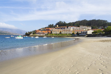 Fototapeta na wymiar Playa de Quenxe