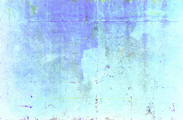 texture or background wall of shabby paint and plaster cracks