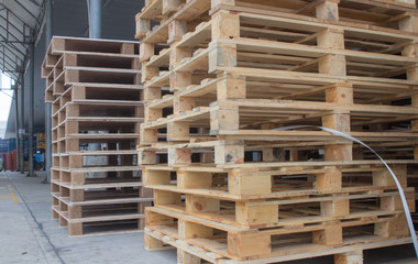 wooden pallets