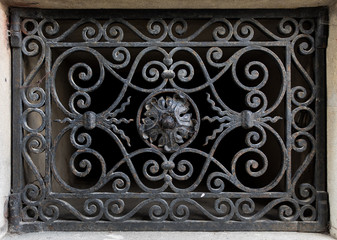 Architectural detail of the royal palace in Livadia