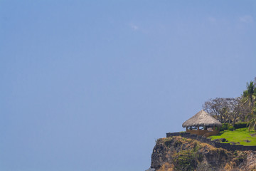 Hut on the top of a hill in El Salvador