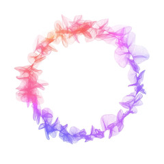 Watercolor wreath.