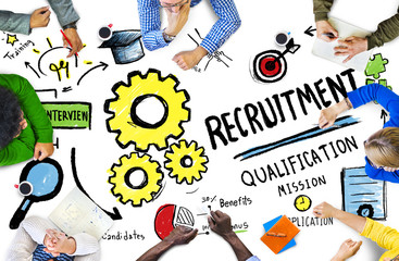 Diversity Hands Recruitment Search Opportunity Concept