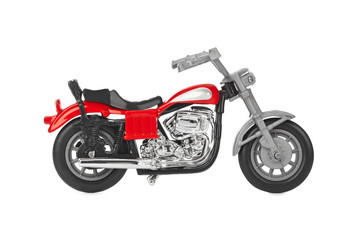 Obraz na płótnie Canvas Toy motorbike
