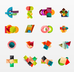 Collection of modern business infographic templates