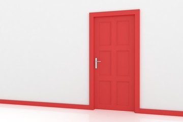 rendering of a door