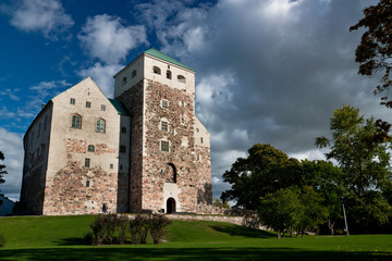 Fototapeta na wymiar Mystical Turku castle