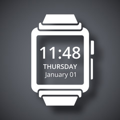 Vector smart watch icon