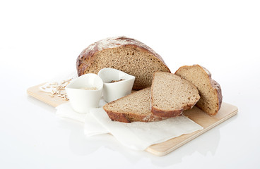 Different bread. Food background.