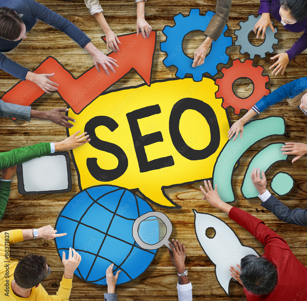 Canvas Prints seo online search engine optimization internet concept
