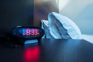 Hotel Room Alarm Clock