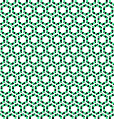Seamless hexagons texture.