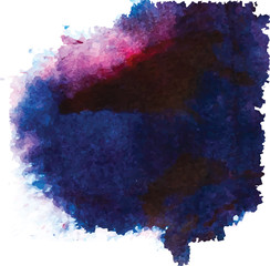 Abstract ink stains vector