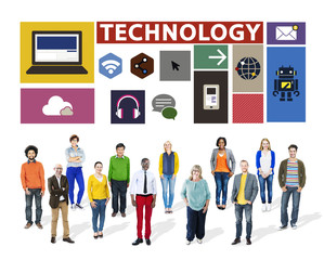 Technology Social Media Networking Online Digital Concept