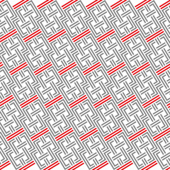 Pattern vector inspiration from thai wicker work