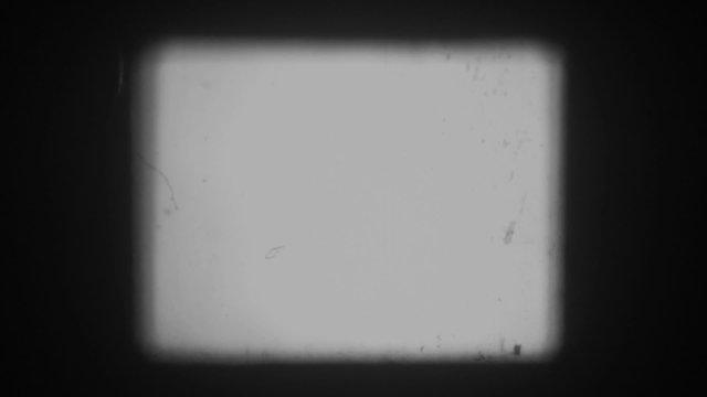 Original black and white 8mm leader tape film scratches