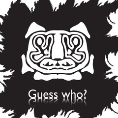 original face masks ancient gods, for tattoo and ancient amulets